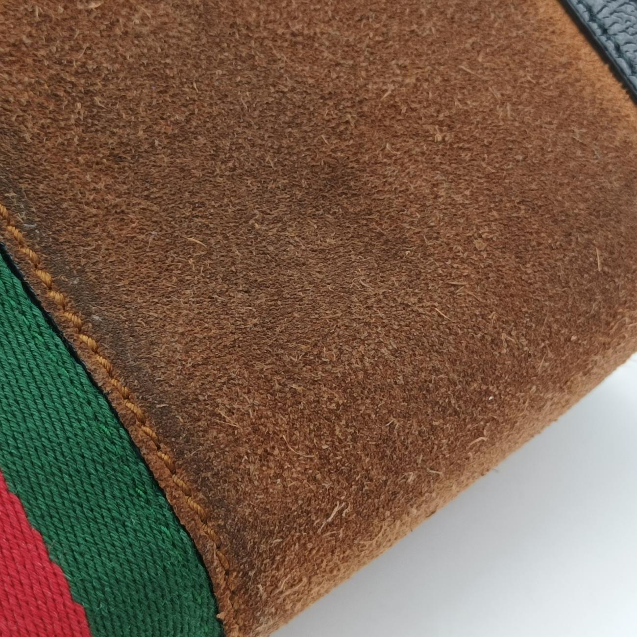 Ophidia Brown×black Suede x leather 503877 B025934574オフィディア ブラウン×ブラック スエード×レザー 503877 B025934574