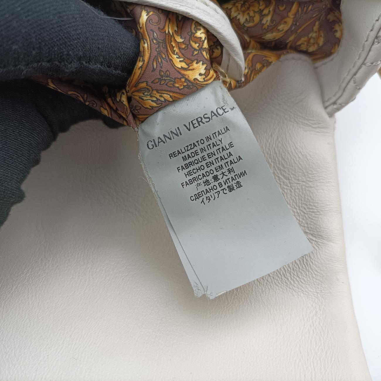 Vanitas Medusa White leather ヴァニタス メデューサ ホワイト レザー 