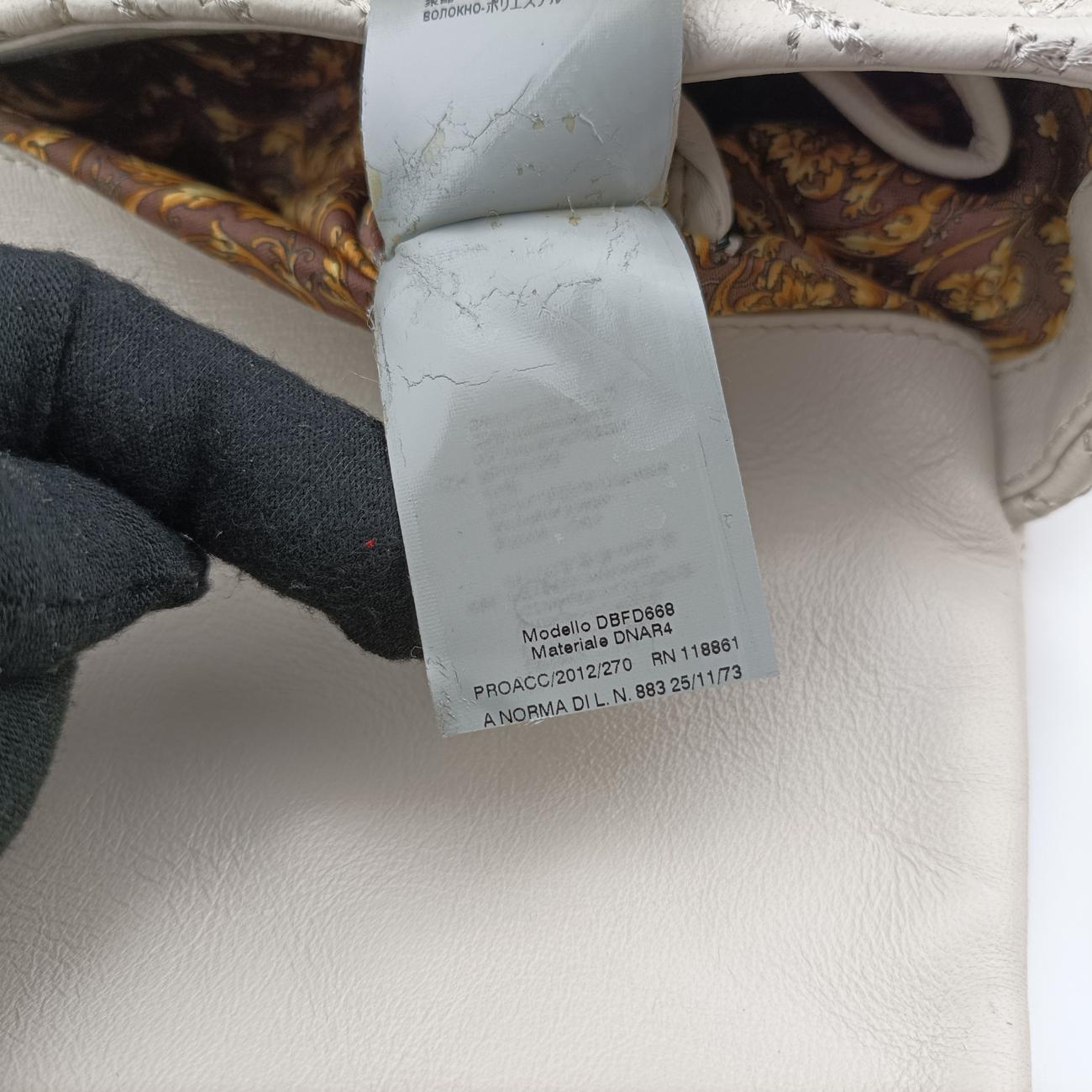 Vanitas Medusa White leather ヴァニタス メデューサ ホワイト レザー 