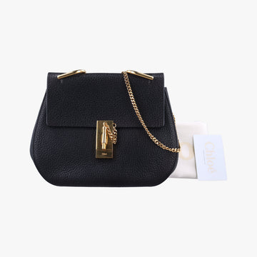 DREW Black Leather 04 14 70 65 6ドリュー ブラック レザー 04 14 70 65 6