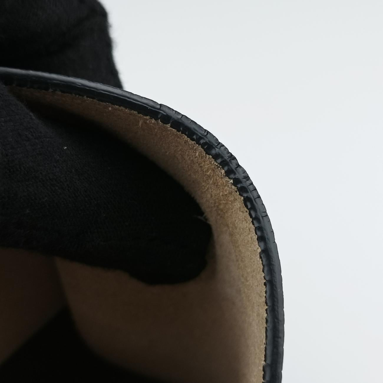 DREW Black Leather 04 14 70 65 6ドリュー ブラック レザー 04 14 70 65 6