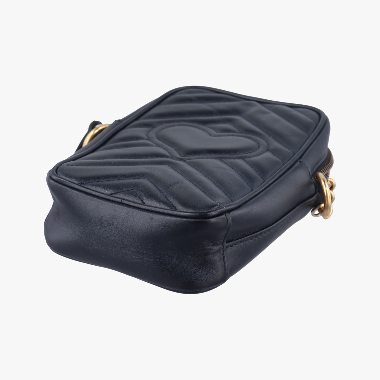 GG Marmont Black Leather 598597 GGマーモント ブラック レザー 598597 