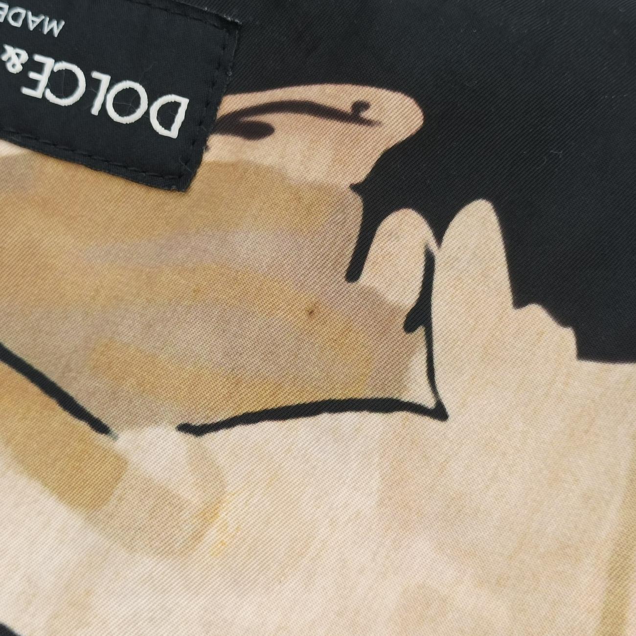 Dog  print Black×Multicolour Nylon ドッグプリント ブラック×マルチカラー ナイロン 