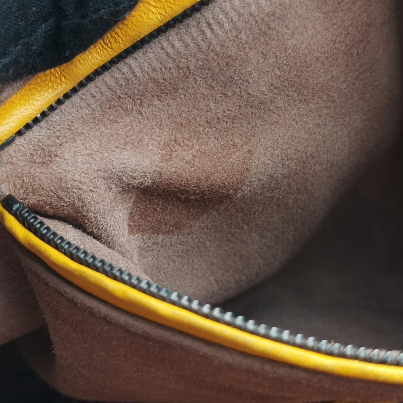 Intrecciato yellow×Multicolour lambskin B07546004Vイントレチャート イエロー×マルチカラー ラムスキン B07546004V