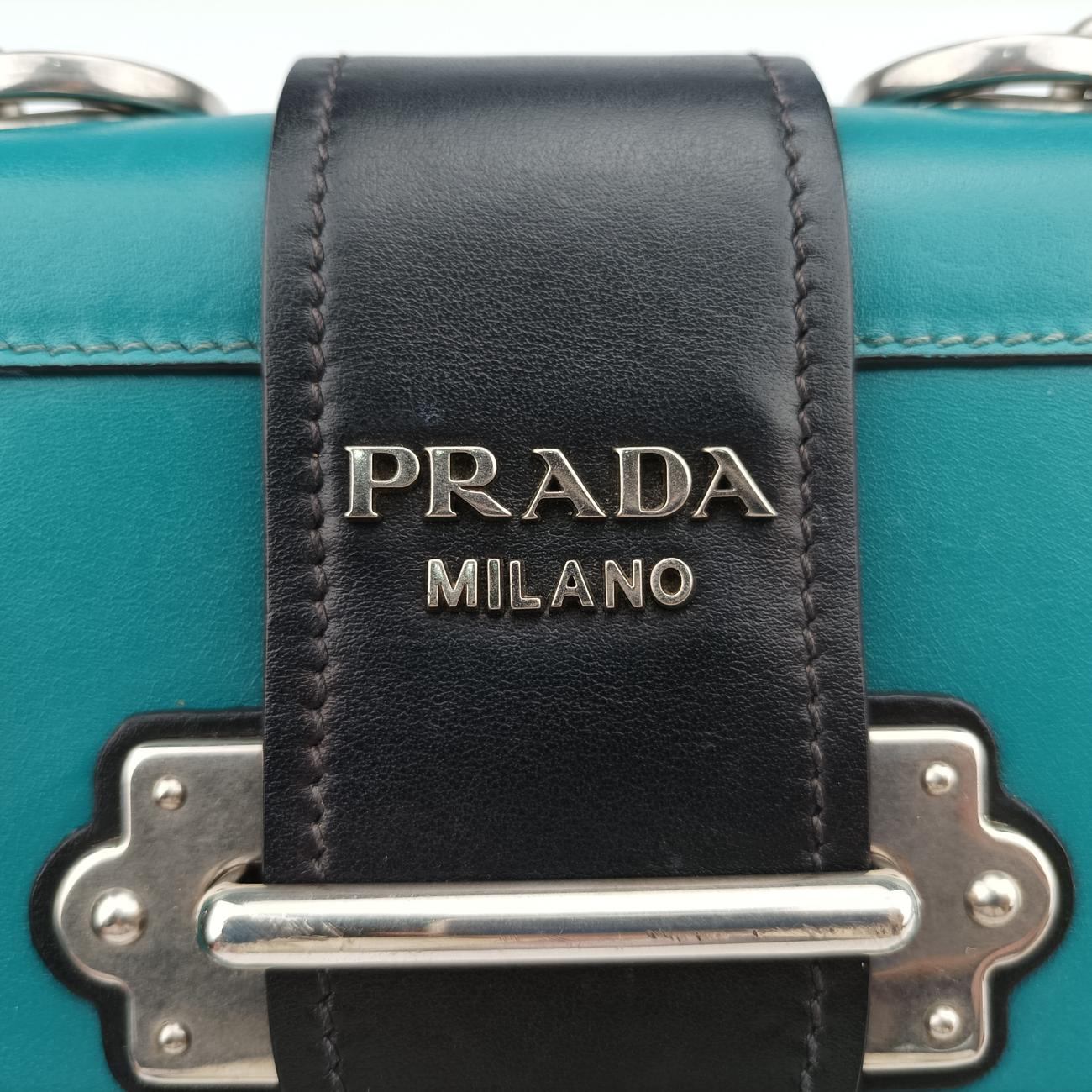 Cahier Green×Black Leather 1BH018 25カイエ グリーン×ブラック レザー 1BH018 25