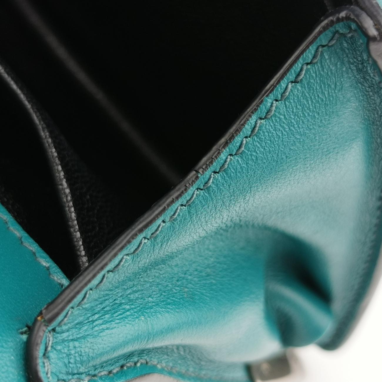 Cahier Green×Black Leather 1BH018 25カイエ グリーン×ブラック レザー 1BH018 25