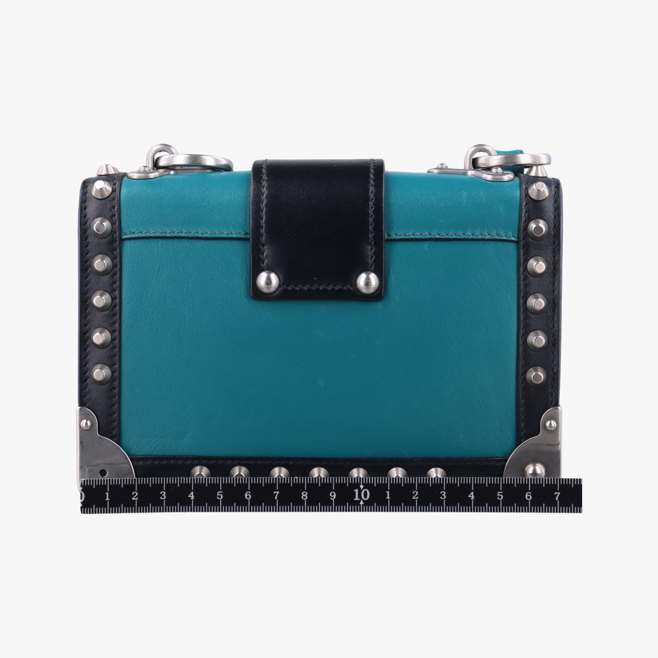 Cahier Green×Black Leather 1BH018 25カイエ グリーン×ブラック レザー 1BH018 25