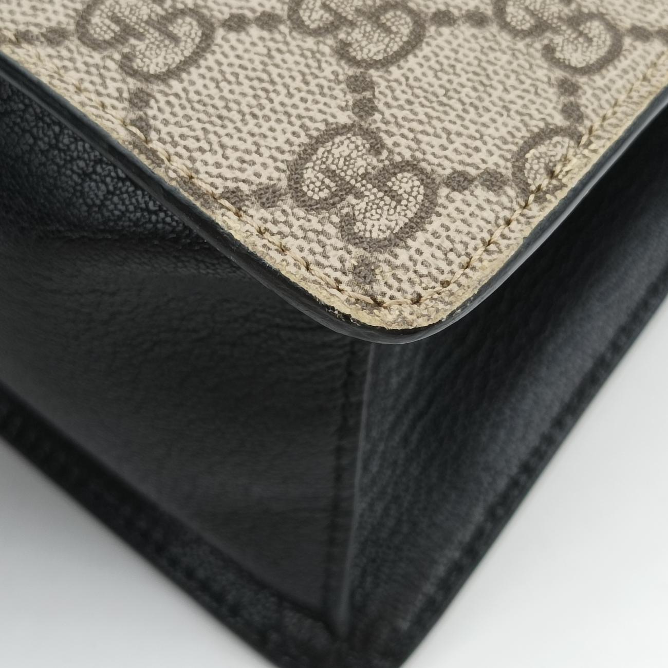 GG Supreme  Fox Beige×Multicolour PVC coated canvas x leather 466432 I021575075GG スプリームフォックス ベージュ×マルチカラー PVCコーティングキャンバス×レザー 466432 I021575075