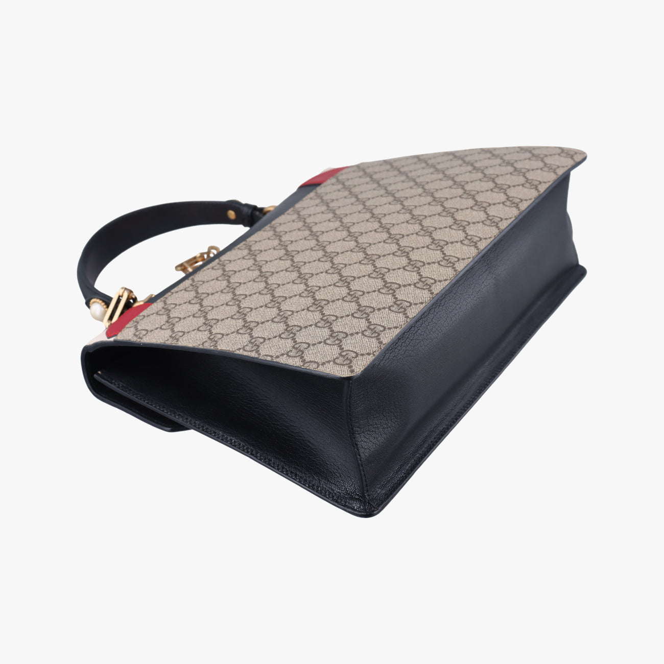 GG Supreme  Fox Beige×Multicolour PVC coated canvas x leather 466432 I021575075GG スプリームフォックス ベージュ×マルチカラー PVCコーティングキャンバス×レザー 466432 I021575075