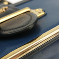 Cahier Blue×Black Leather 1BD045 25カイエ ブルー×ブラック レザー 1BD045 25