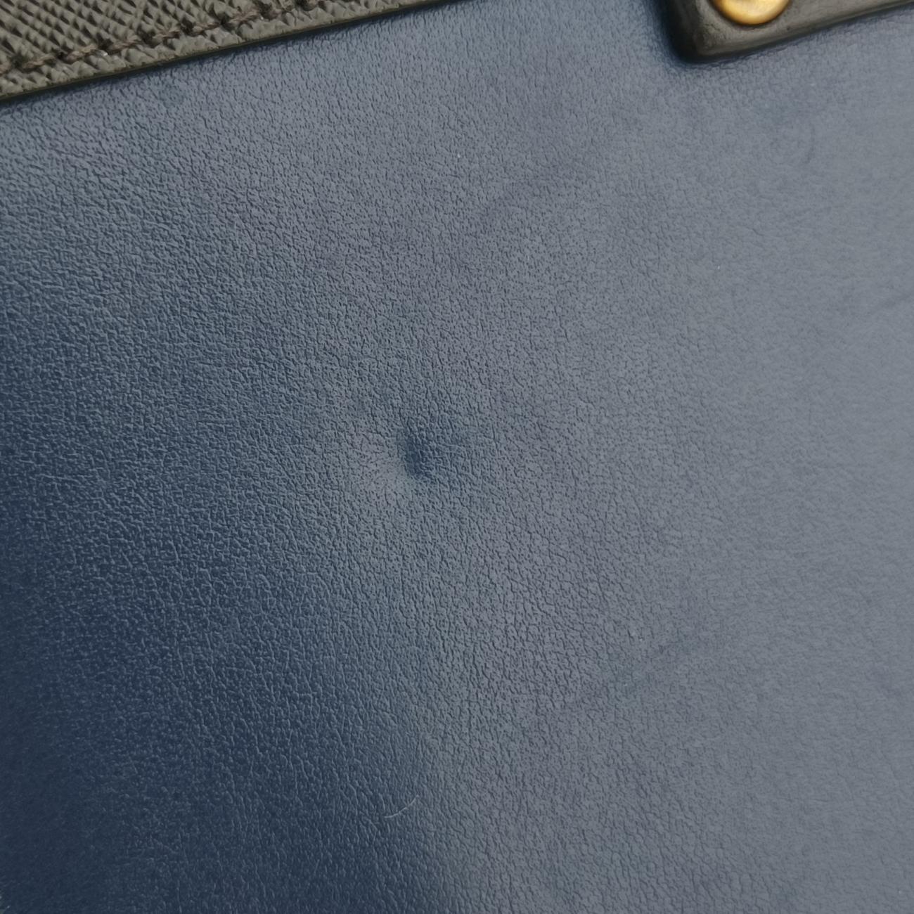 Cahier Blue×Black Leather 1BD045 25カイエ ブルー×ブラック レザー 1BD045 25