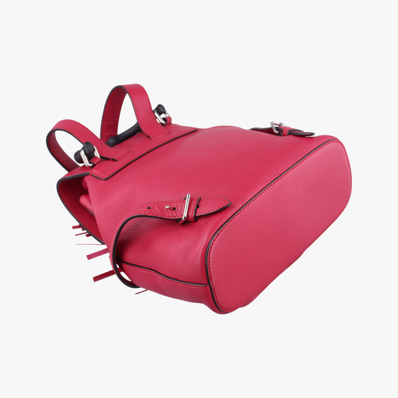 Bamboo fringe tassel Red Leather 387149 G018441605バンブー レッド レザー 387149 G018441605