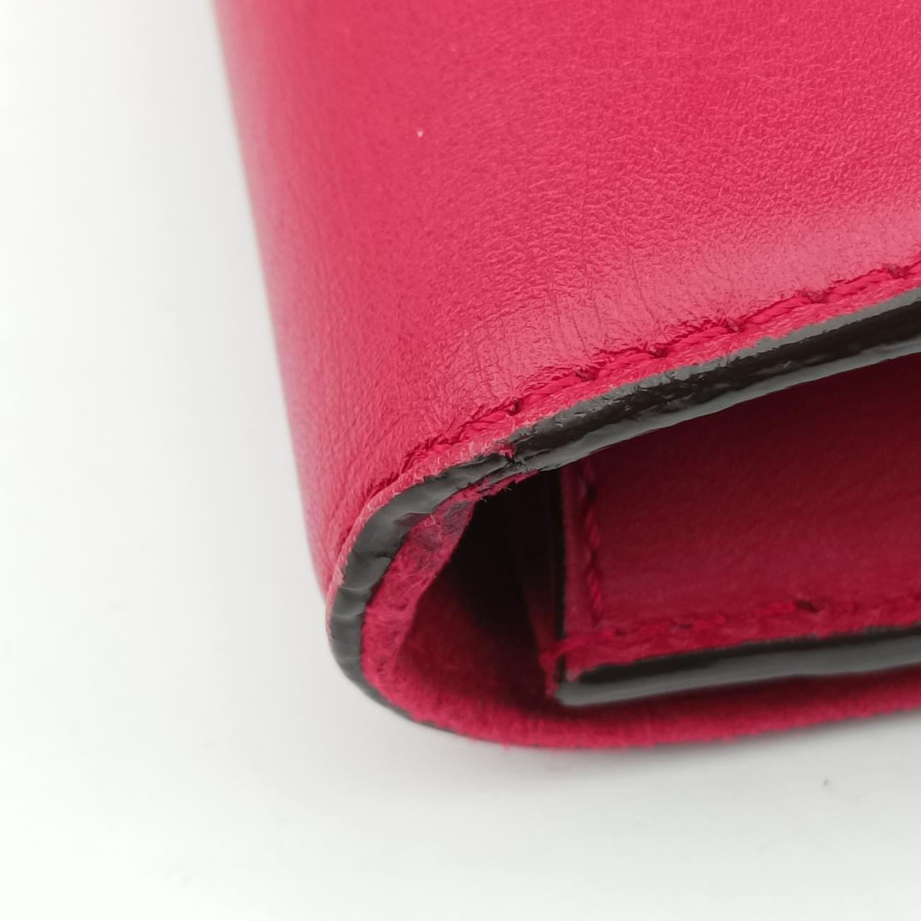 LOUISE MM Rose Leather PL2134ルイーズMM ローズレッド レザー PL2134