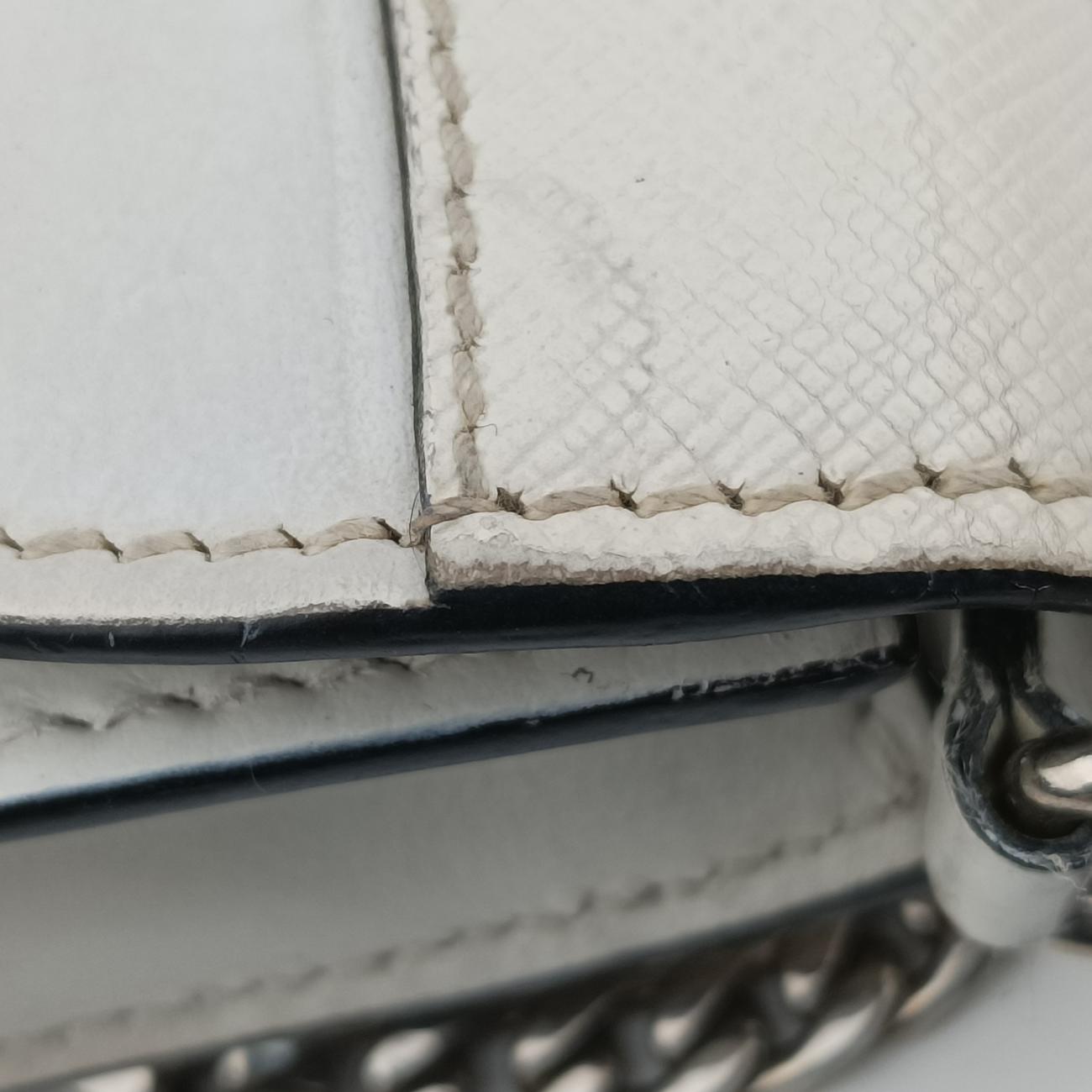 Electra Studded White Leather 1BD120 7/7エレクトラ スタッズ ホワイト レザー 1BD120 7/7