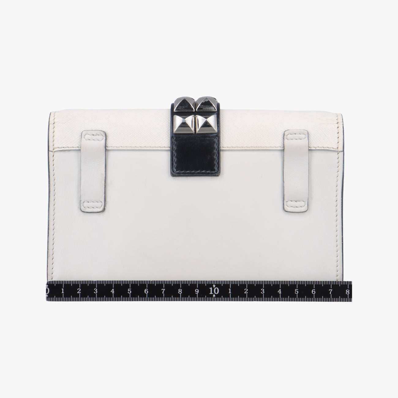 Electra Studded White Leather 1BD120 7/7エレクトラ スタッズ ホワイト レザー 1BD120 7/7