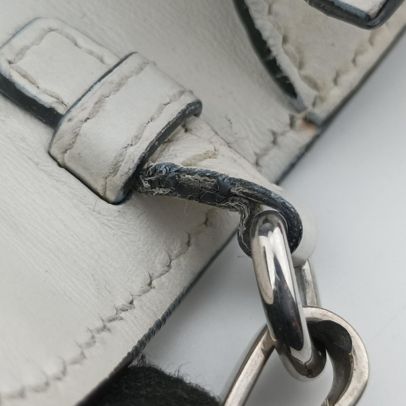 Electra Studded White Leather 1BD120 7/7エレクトラ スタッズ ホワイト レザー 1BD120 7/7