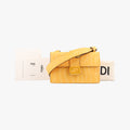 FF Logo Baguette slim Yellow Leather 7M0295 7M0295 AFSM 218-0501バゲット スリム イエロー レザー 7M0295 7M0295 AFSM 218-0501