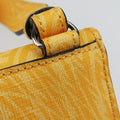 FF Logo Baguette slim Yellow Leather 7M0295 7M0295 AFSM 218-0501バゲット スリム イエロー レザー 7M0295 7M0295 AFSM 218-0501