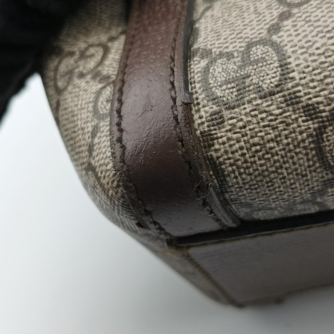 Ophidia GG Small Brown PVC coated canvas 524532 A025022316オフィディア GG スモール ブラウン PVCコーティングキャンバス 524532 A025022316