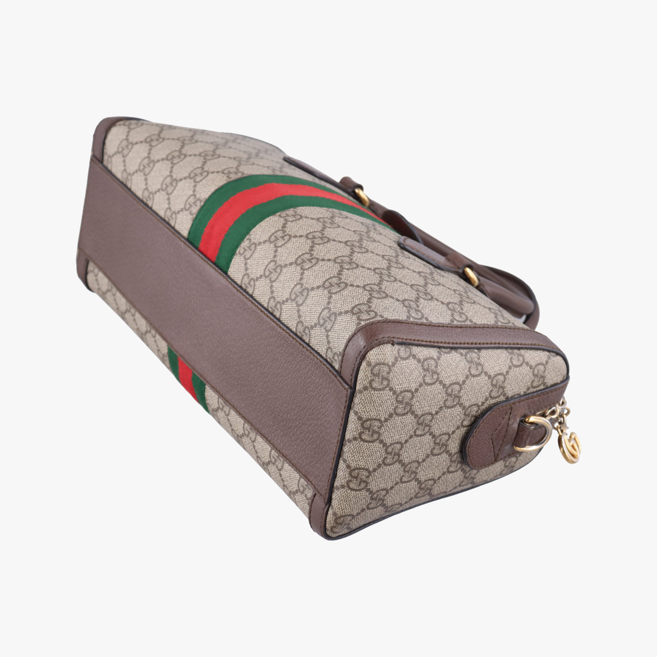 Ophidia GG Small Brown PVC coated canvas 524532 A025022316オフィディア GG スモール ブラウン PVCコーティングキャンバス 524532 A025022316