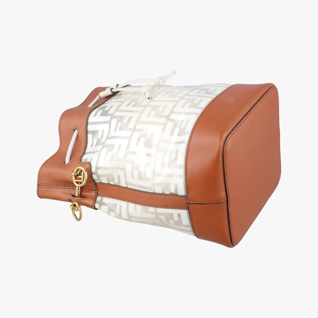 Mon Treso Beige×White×Multicolour PVC Coated Canvas 8BT298 8BT298-A7QO-1980501モントレゾール ベージュ×ホワイト×マルチカラー PVCコーティングキャンバス 8BT298 8BT298-A7QO-1980501