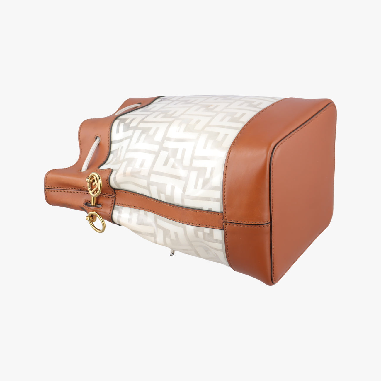 Mon Treso Beige×White×Multicolour PVC Coated Canvas 8BT298 8BT298-A7QO-1980501モントレゾール ベージュ×ホワイト×マルチカラー PVCコーティングキャンバス 8BT298 8BT298-A7QO-1980501