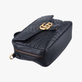 GG Marmont Black Leather 498100 A025542491GGマーモント ブラック レザー 498100 A025542491