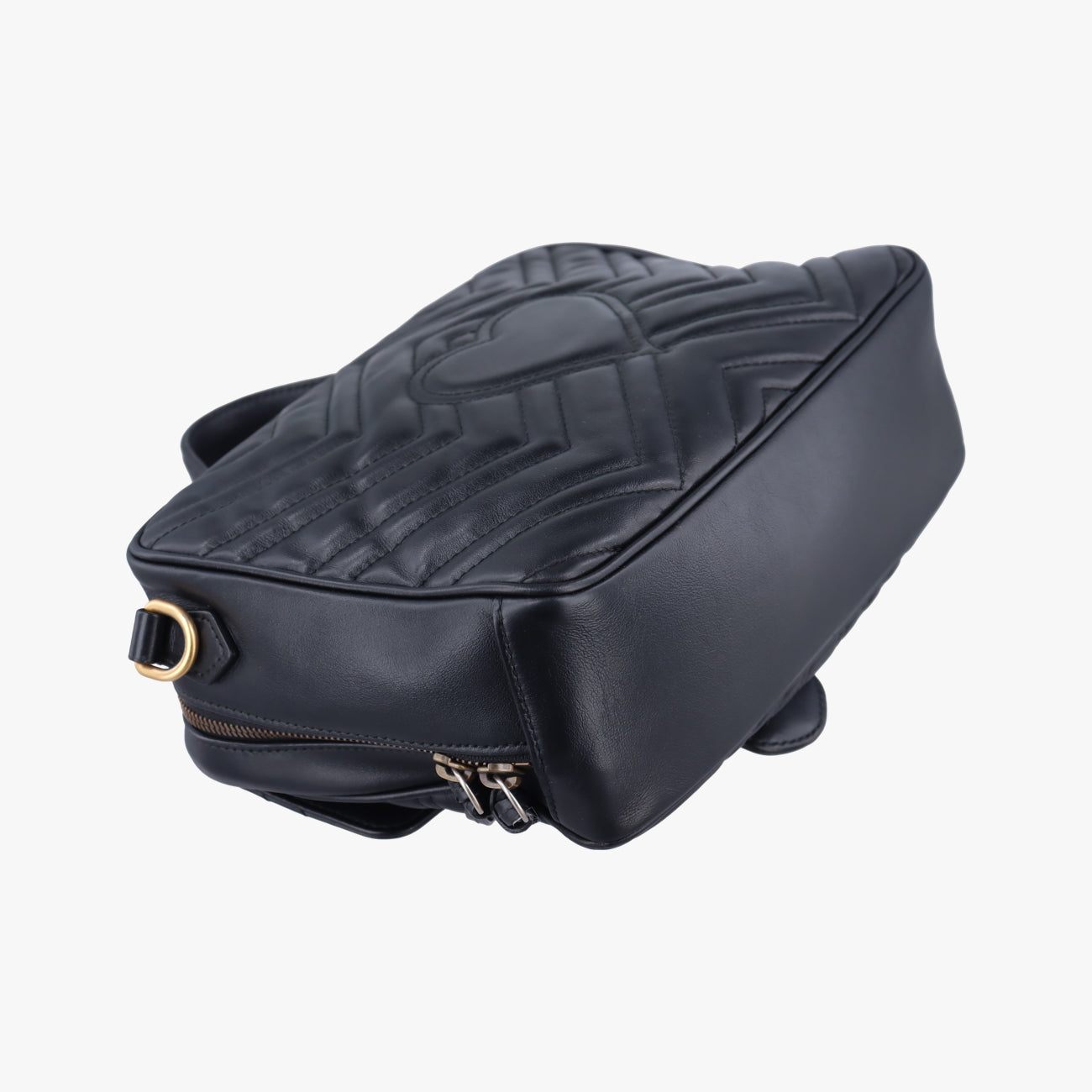 GG Marmont Black Leather 498100 A025542491GGマーモント ブラック レザー 498100 A025542491