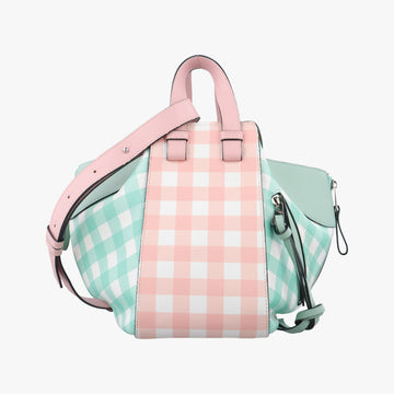 Hammock pink×green×white Leather 011804ハンモック ピンク×グリーン×ホワイト レザー 011804