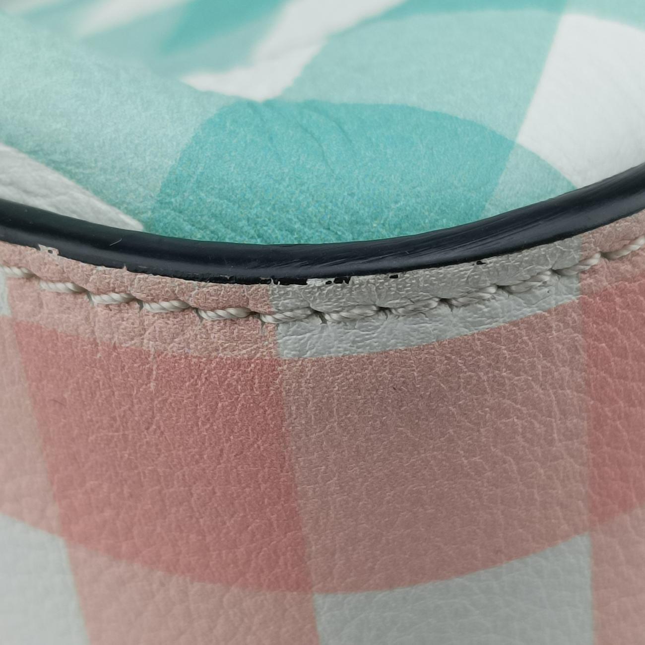 Hammock pink×green×white Leather 011804ハンモック ピンク×グリーン×ホワイト レザー 011804