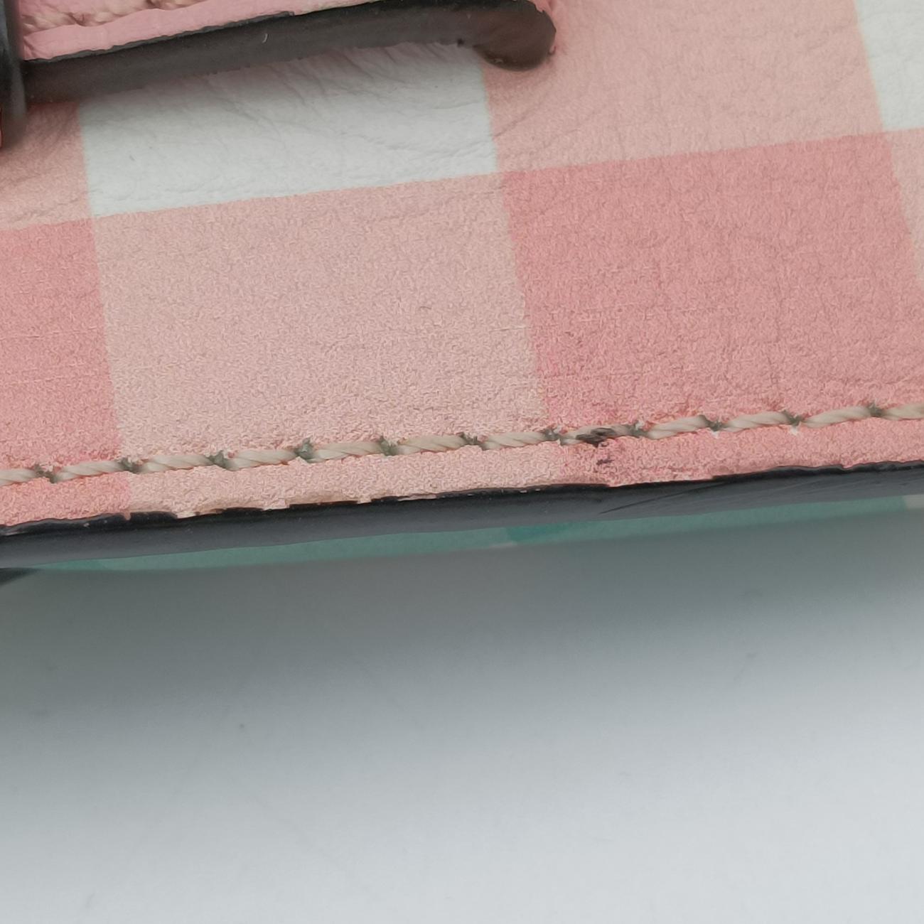 Hammock pink×green×white Leather 011804ハンモック ピンク×グリーン×ホワイト レザー 011804