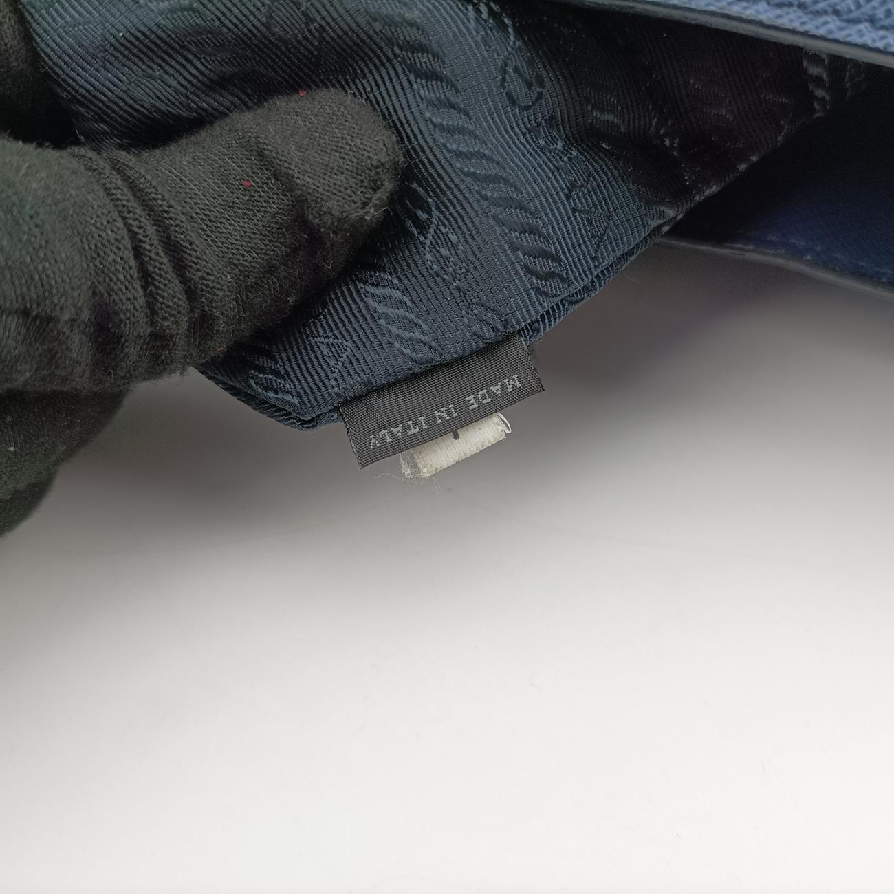 Galleria Blue SAFFIANO Leather BN2274 7 Lガレリア ブルー サフィアーノレザー BN2274 7 L