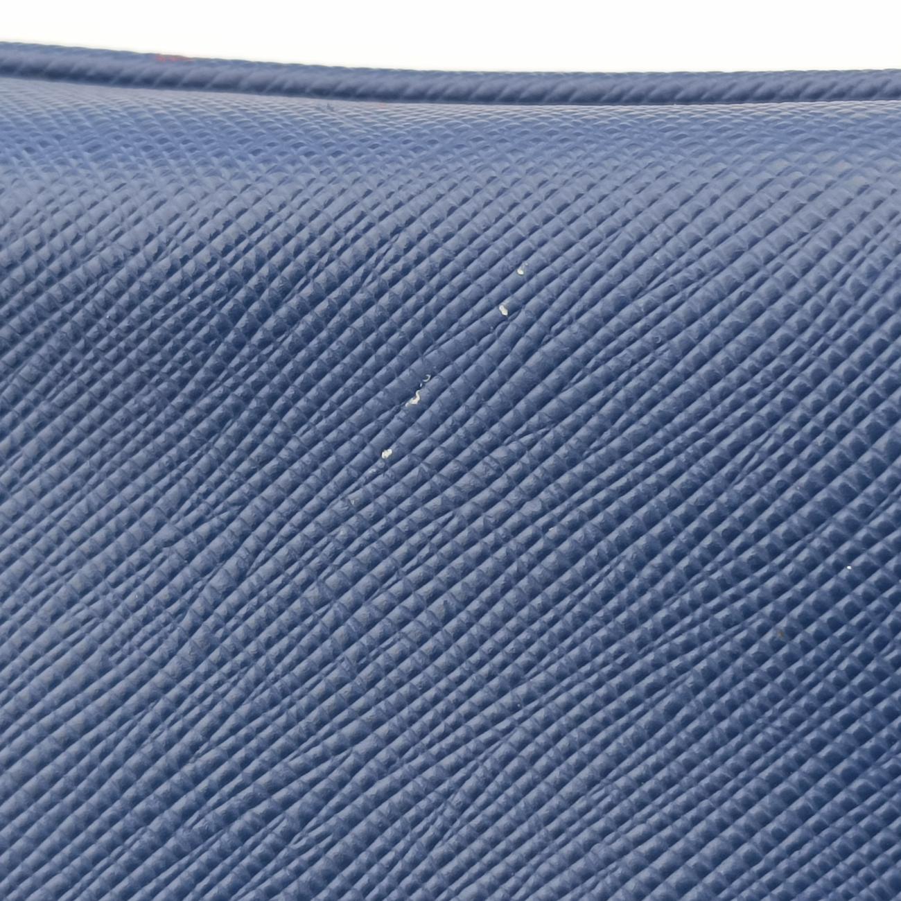 Galleria Blue SAFFIANO Leather BN2274 7 Lガレリア ブルー サフィアーノレザー BN2274 7 L