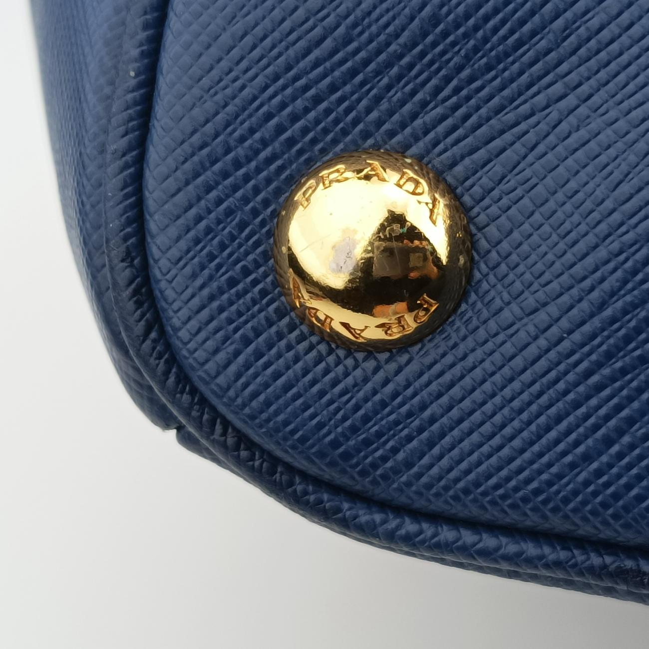 Galleria Blue SAFFIANO Leather BN2274 7 Lガレリア ブルー サフィアーノレザー BN2274 7 L