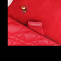 Dioraddict Red lambskin 09-BO-0118ディオールアディクト レッド ラムスキン 09-BO-0118