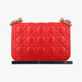 Dioraddict Red lambskin 09-BO-0118ディオールアディクト レッド ラムスキン 09-BO-0118