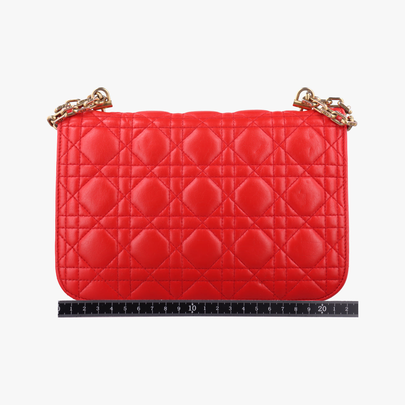 Dioraddict Red lambskin 09-BO-0118ディオールアディクト レッド ラムスキン 09-BO-0118