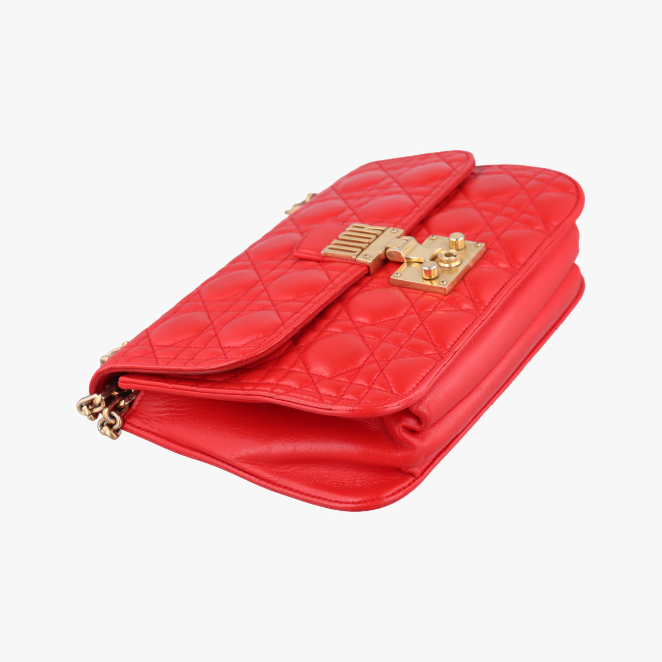 Dioraddict Red lambskin 09-BO-0118ディオールアディクト レッド ラムスキン 09-BO-0118