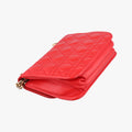Dioraddict Red lambskin 09-BO-0118ディオールアディクト レッド ラムスキン 09-BO-0118