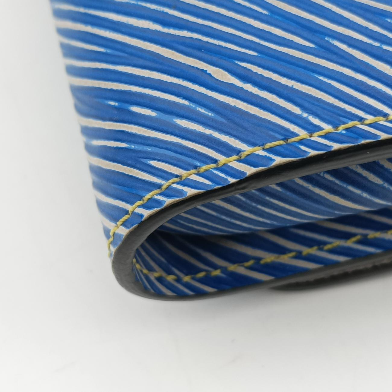 Portefeuille Twist Chain blue×multicolor Epi M62732 SP4127ポルトフォイユ ツイスト チェーン ブルー×マルチカラー エピ M62732 SP4127