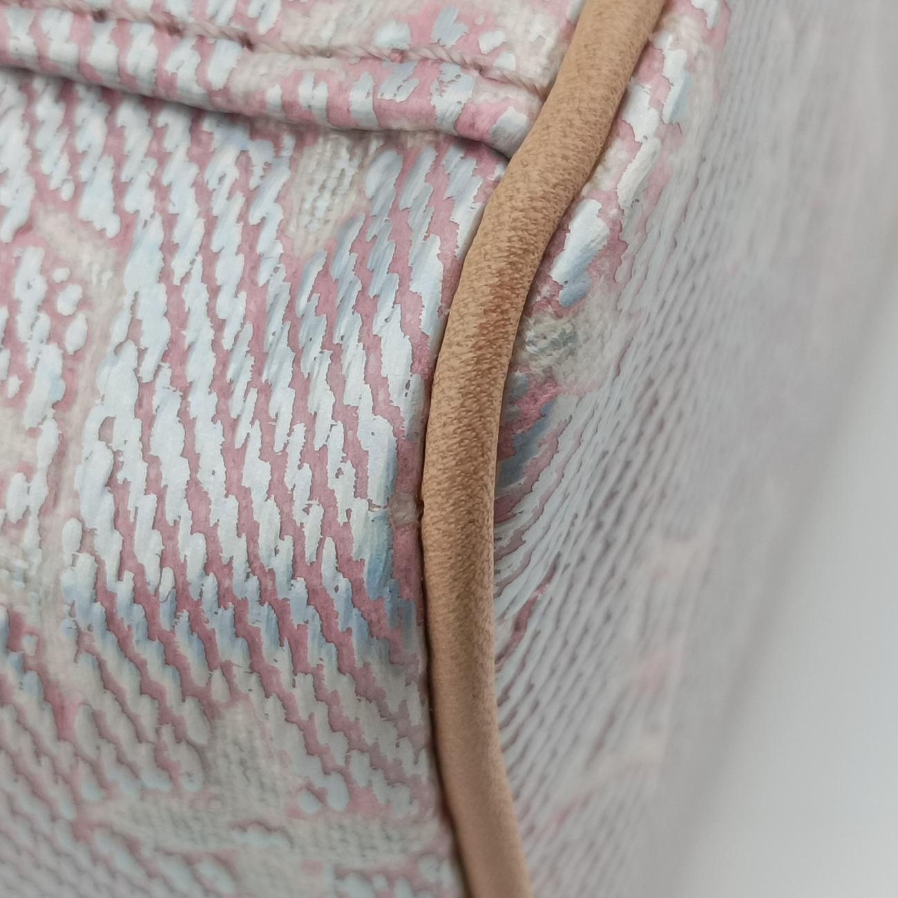 Micro Vanity Pink MONOGRAM JACQUARD DENIM M82527 ICチップマイクロ バニティ ピンク モノグラム ジャカード デニム M82527 ICチップ