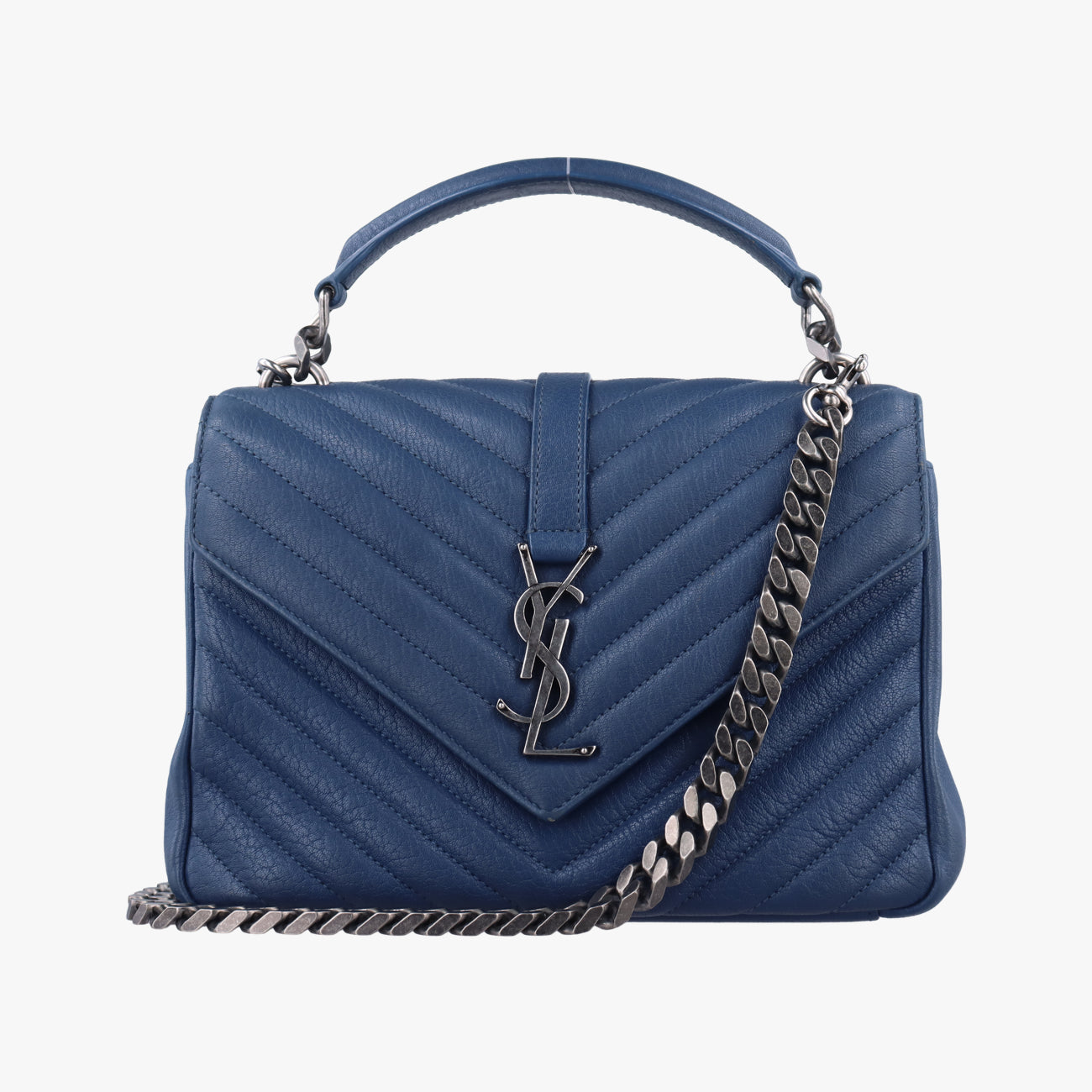 COLLEGE Navy Leather 487213 MAL487213.1217カレッジ ネイビー レザー 487213 MAL487213.1217