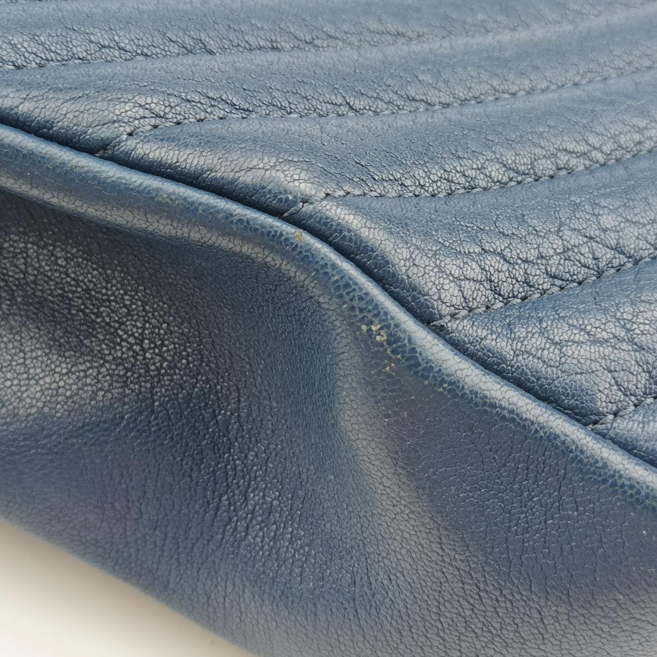 COLLEGE Navy Leather 487213 MAL487213.1217カレッジ ネイビー レザー 487213 MAL487213.1217