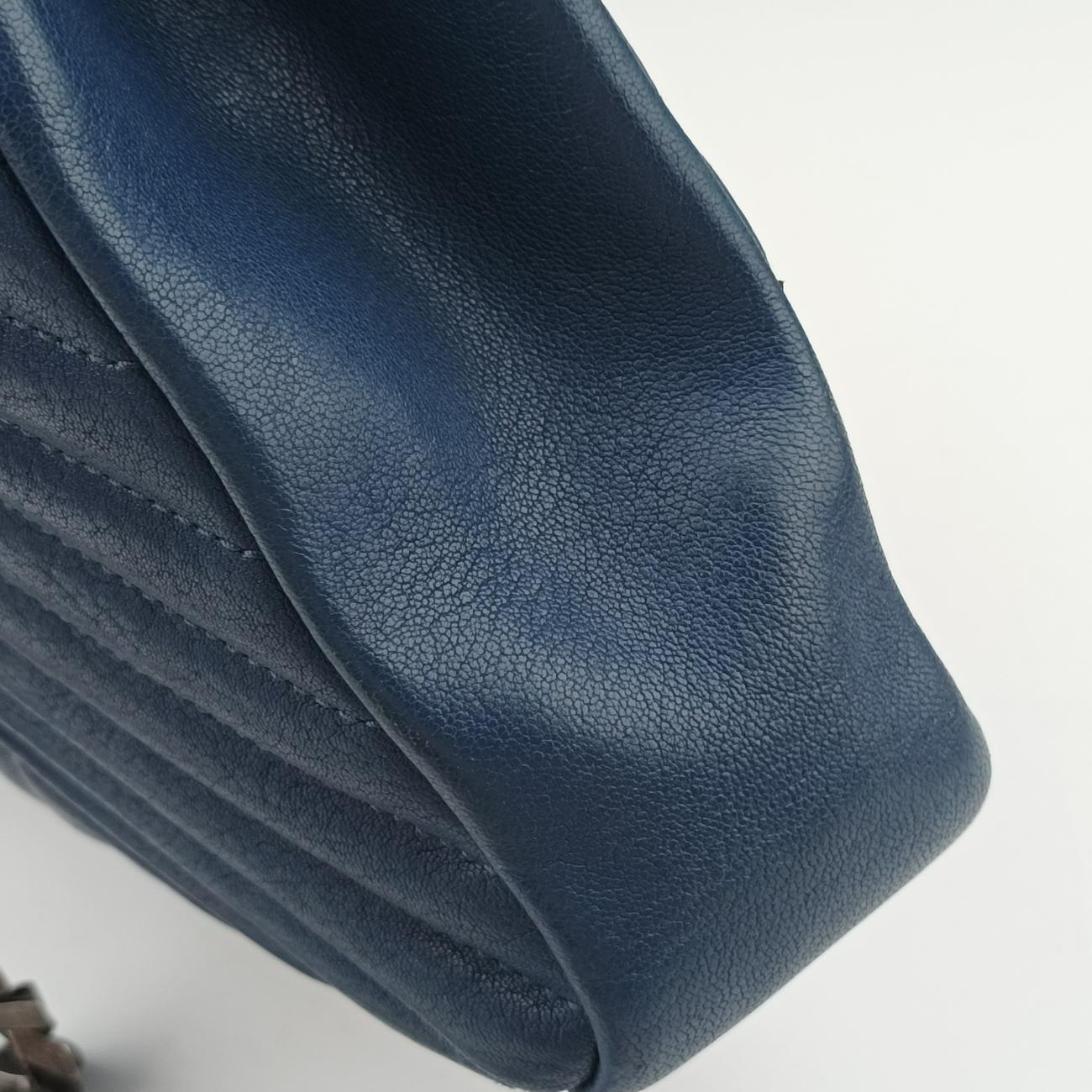 COLLEGE Navy Leather 487213 MAL487213.1217カレッジ ネイビー レザー 487213 MAL487213.1217