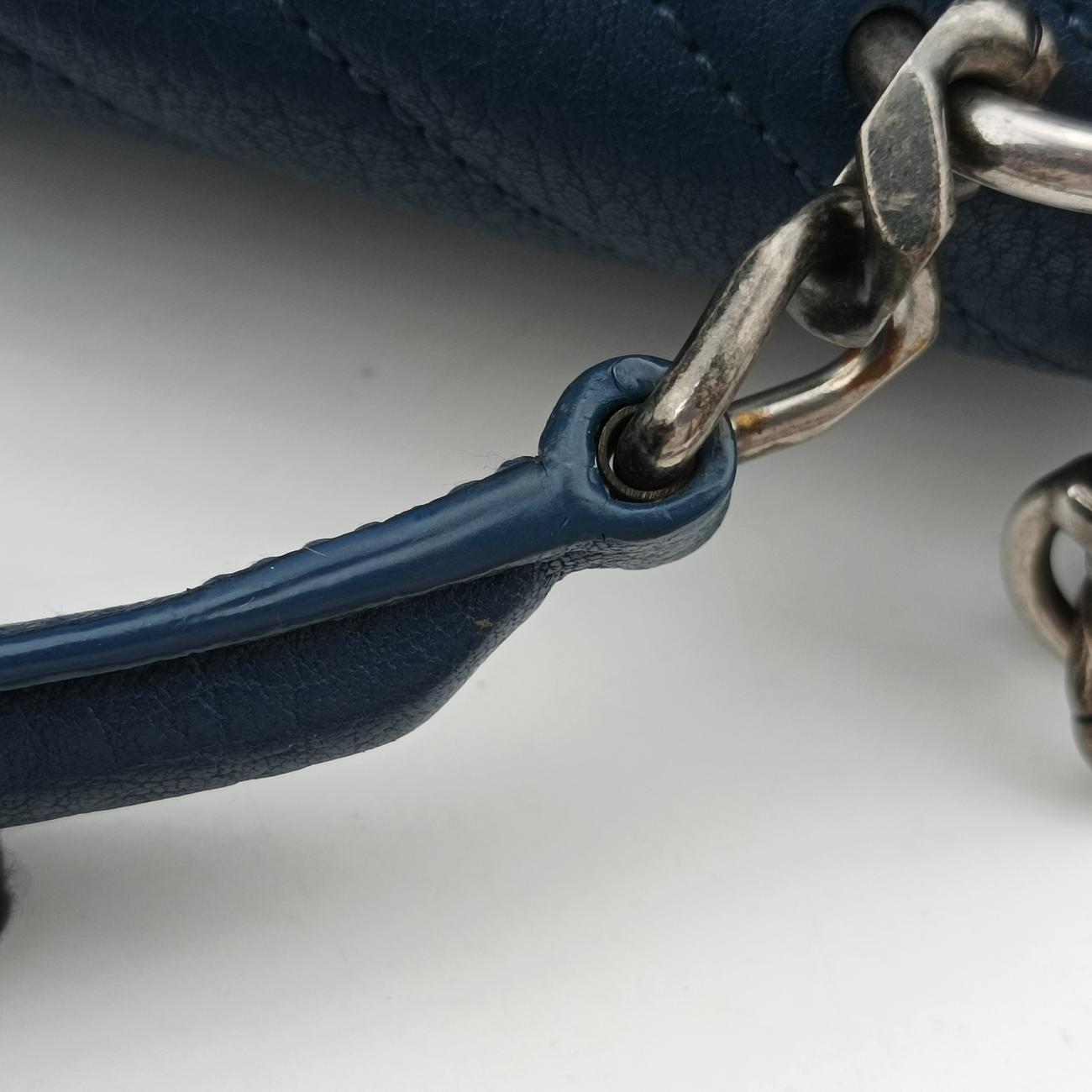 COLLEGE Navy Leather 487213 MAL487213.1217カレッジ ネイビー レザー 487213 MAL487213.1217