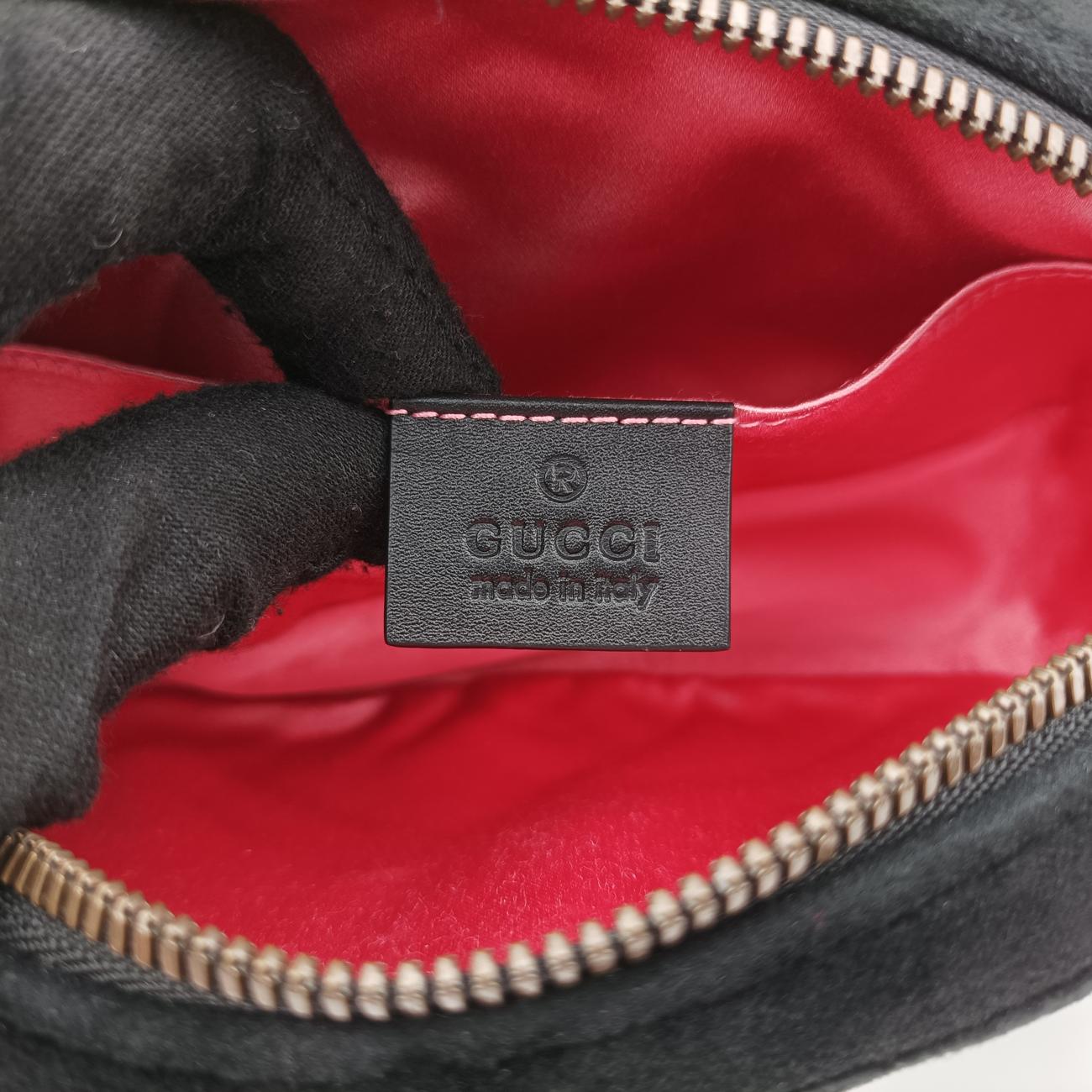 GG Marmont Black velour 476434 E022255495GGマーモント ブラック ベロア 476434 E022255495