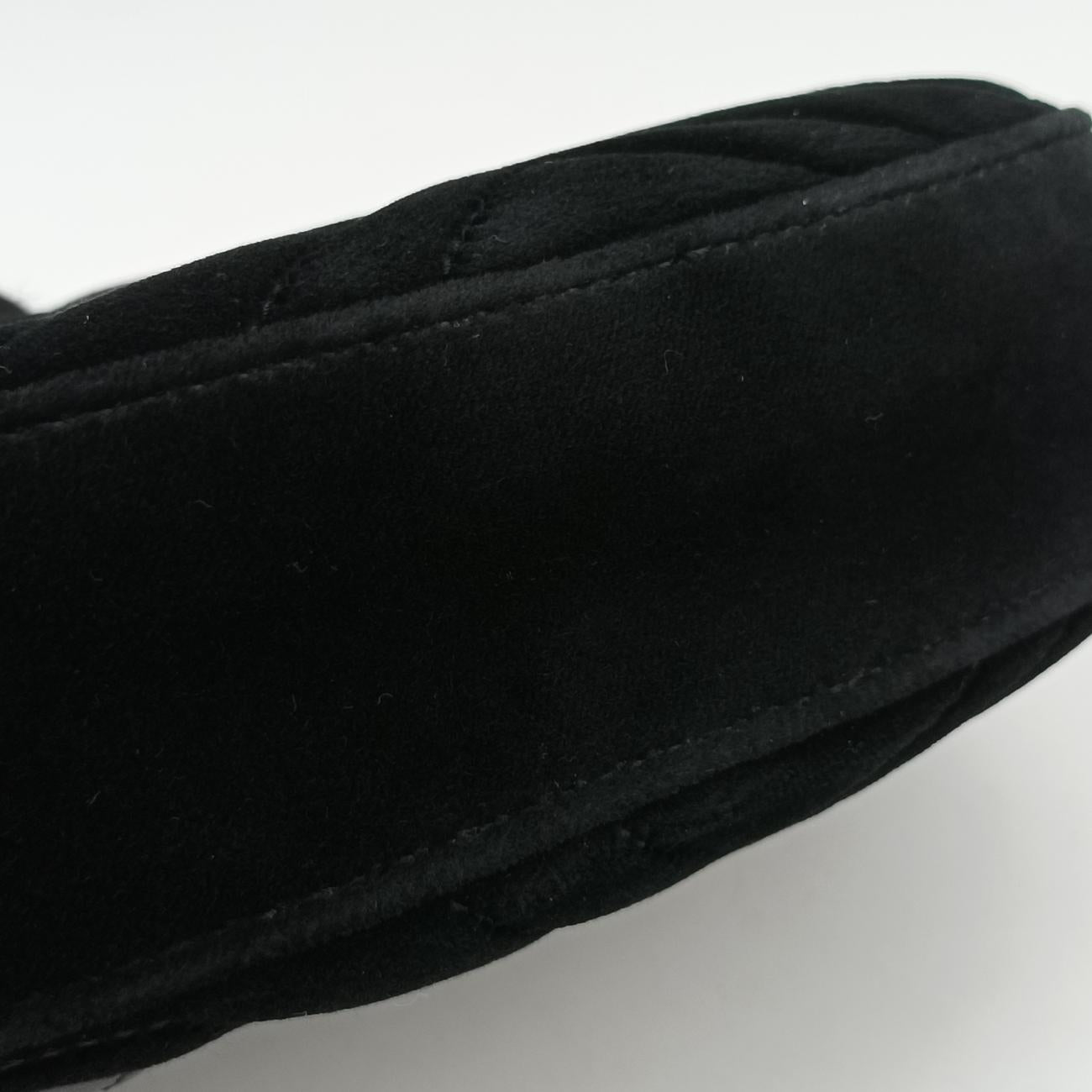 GG Marmont Black velour 476434 E022255495GGマーモント ブラック ベロア 476434 E022255495