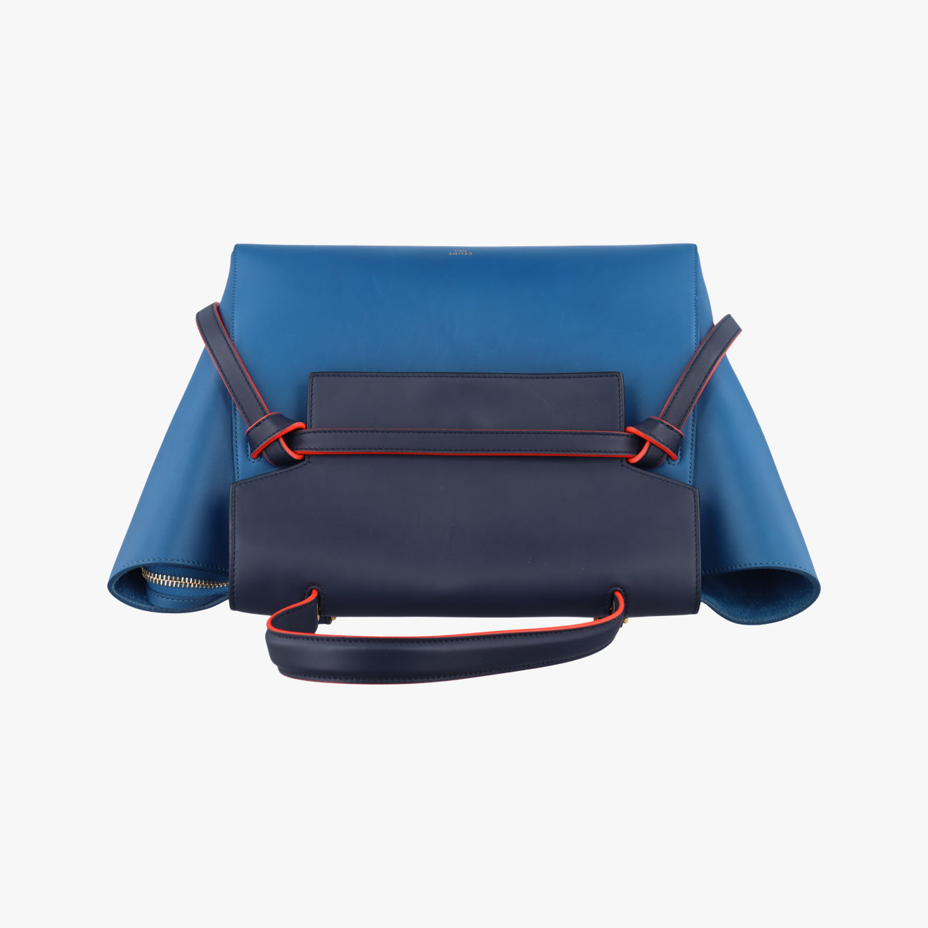 Belt mini Blue x Red x Navy Leather U-MP-0125ベルト ミニ ブルー×レッド×ネイビー レザー U-MP-0125