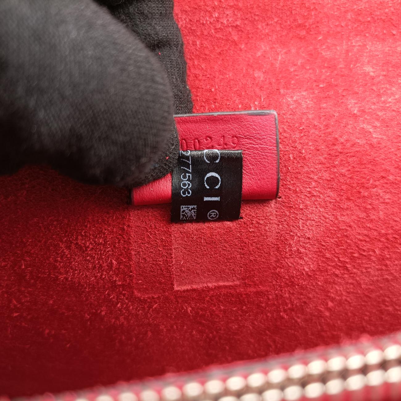 Dionysus beige×red PVC coated canvas × suede 400249 H023277563ディオニュソス ベージュ×レッド PVCコーティングキャンバス × スエード 400249 H023277563