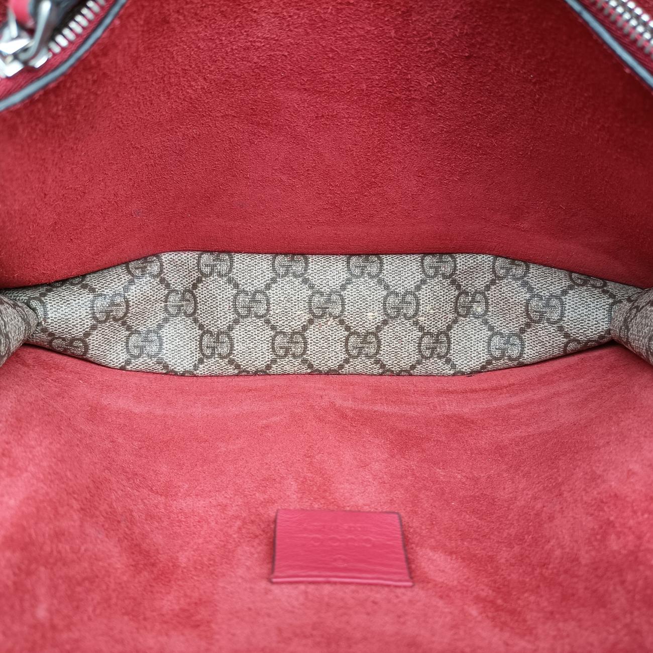 Dionysus beige×red PVC coated canvas × suede 400249 H023277563ディオニュソス ベージュ×レッド PVCコーティングキャンバス × スエード 400249 H023277563